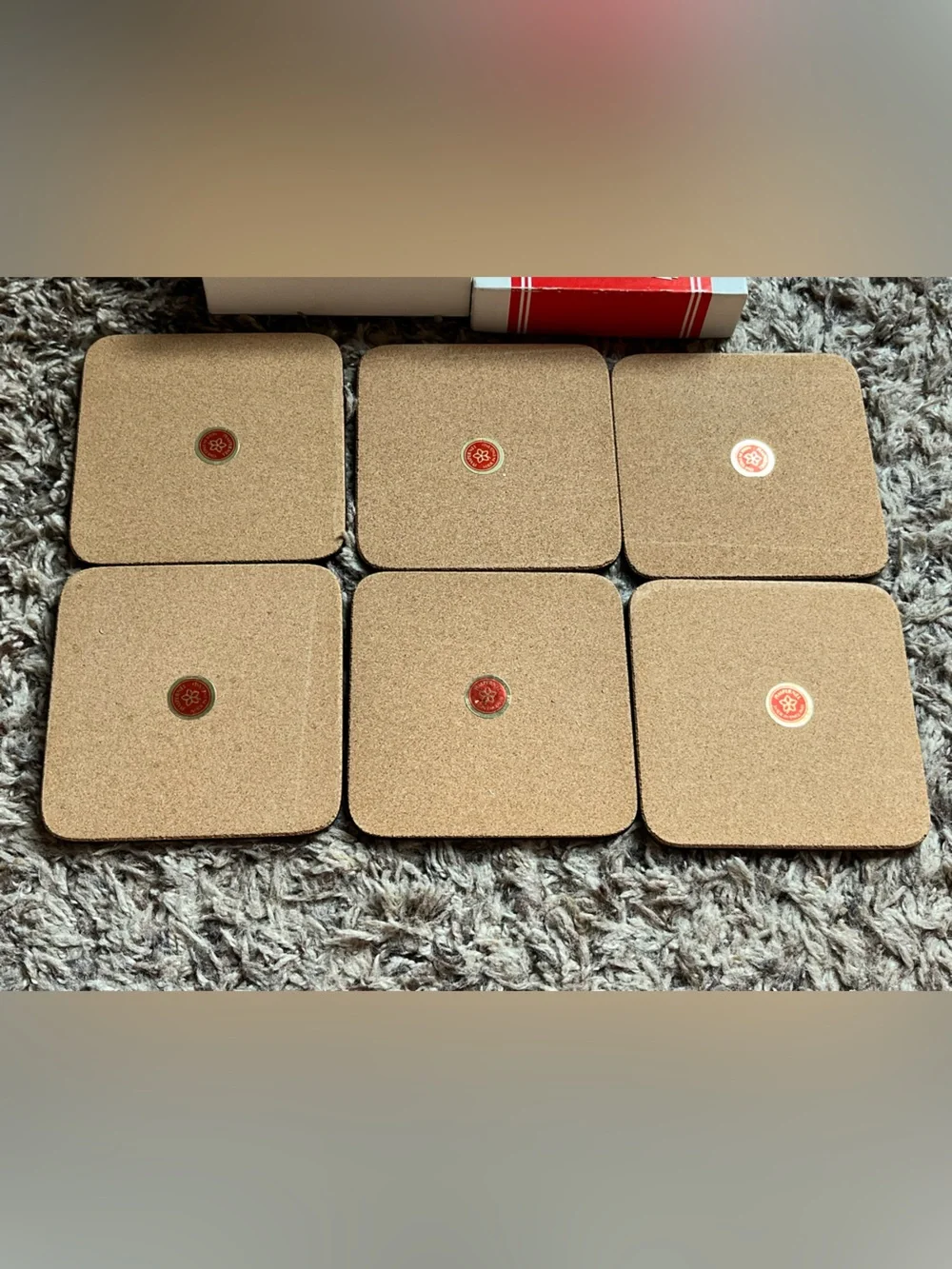 Pimpernel 6 English Cottages Deluxe Finish Coasters 4 1/8